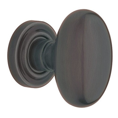 Baldwin 5025112IDM 5025.IDM Single Dummy Knob with 5048 Rose and Concealed Screws, Venetian Bronze