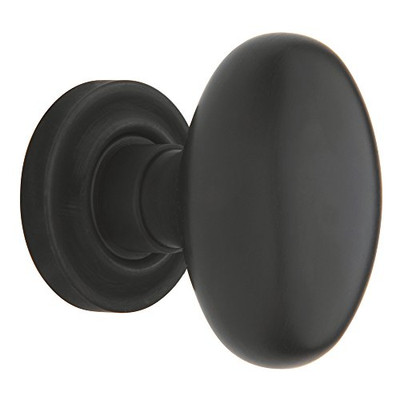 Baldwin 5025102IDM 5025.IDM Single Dummy Knob with 5048 Rose and Concealed Screws, Oil Rubbed Bronze