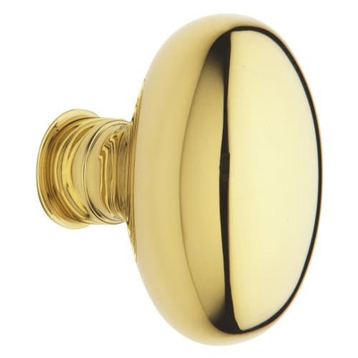 Baldwin 5025031IMR Hardware 5025.031.IMR Estate Oval Knob Indoor Door Handle