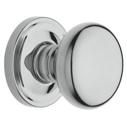 Baldwin 5015260IDM 5015.IDM Single Dummy Knob with 5048 Rose and Concealed Screws, Polished Chrome