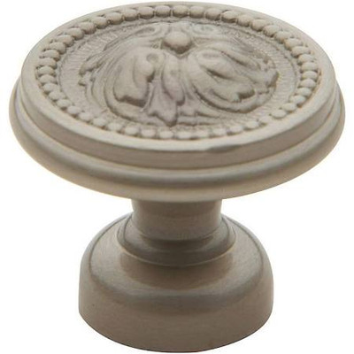Baldwin 4961150  Round Cabinet Knob, Satin Nickel