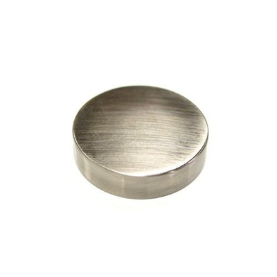 Deltana SCF100U15 Screw Cover, Round, Dimple, 1" Diam - US15 (Brushed Nickel)