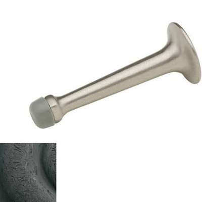 Baldwin 4050402  Distressed Oil Rubbed Bronze 3-3/4 Inch Solid Brass Base Mounted Door Bumper
