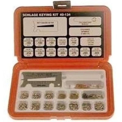 SCHLAGE 40134 KEYING KIT FOR LOCKS KEYING KIT FOR LOCKS Pin Kit For Sc
