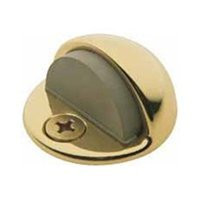 Baldwin 4000140 Hardware Floor Type Bumper Half Dome Door Stop