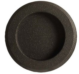 Emtek 2211US15 2211 2-1/2 Inch Diameter Round Flush Door Pull, Satin Nickel
