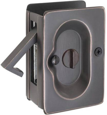 Emtek 2102US19 EMT 2102 US19 PRIV POCKET DOOR LOCK