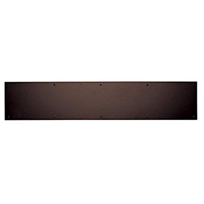 Baldwin 20001120634 2000.0634 6 Inch x 34 Inch Solid Brass Kick Plate, Venetian Bronze