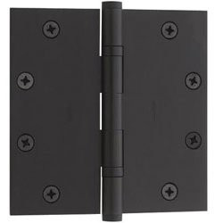 Baldwin 1051102INRP  Non Removable Square Ball Bearing Mortise Hinge, Oil Rubbed Bronze