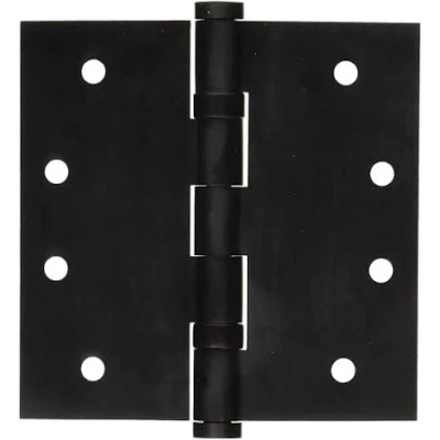 Baldwin 1041102I  Square Ball Bearing Mortise Hinge, Oil Rubbed Bronze