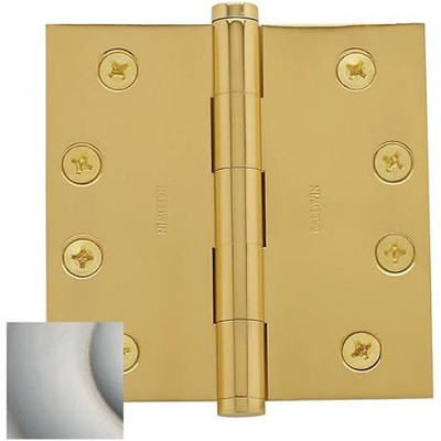 Baldwin 1040056I  Square Mortise Hinge, Lifetime Satin Nickel