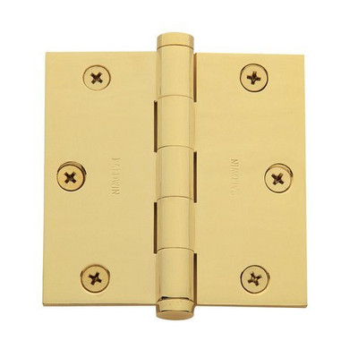 Baldwin 1035033I  Square Mortise Hinge, Vintage Brass