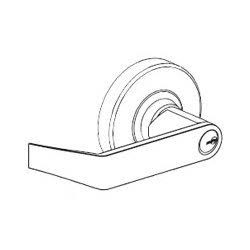 SCHLAGE 03042RHO613 03-042 RHO 613 ROSE ND SERIES