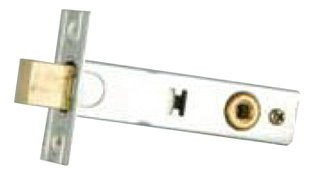 Baldwin 0418260LTP  Mortise Door Bolt Less Turn Piece, Bright Chrome