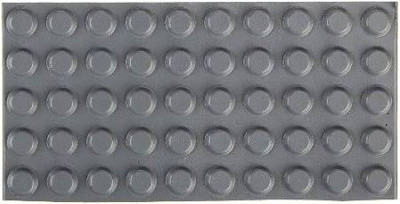 Ives Comme SR66GRYBG IVES SR66 GREY DOOR SILENCER ADHESIVE BACKED (100/BAG)