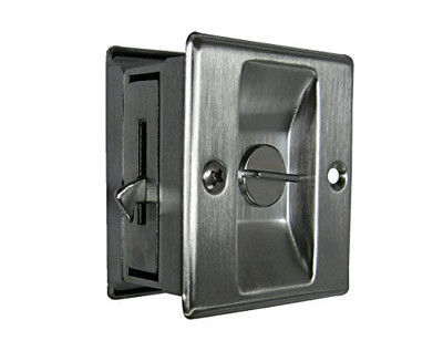 Cal-Royal SDL1626 Cal Royal Privacy Sliding Door Lock, Polished Chrome