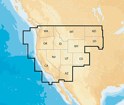 Navionics 5028643 Plus Regions West Marine and Lake Charts on SD/MSD