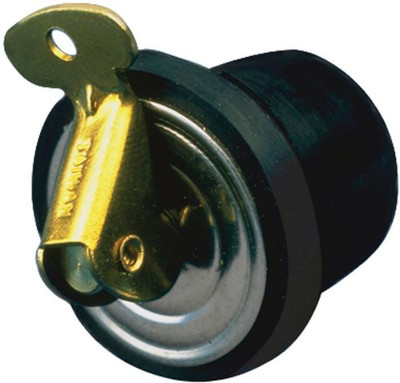 SDOG BAITWELL PLUG-3/4" BRASS SEA DOG CORP 520094-1