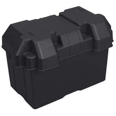 Moeller 6032277 Injection-Molded Marine Battery Box (One 27, 30 or 31-Series Battery, 13.44" x 7.75" x 10.5")