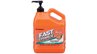 SPRAYNINE 6408040 Permatex Fast Orange Smooth Lotion Hand Cleaner with Pump, 1 Gallon