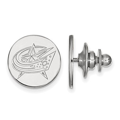 LogoArt SS006BJA Columbus Blue Jackets Lapel Pin (Sterling Silver)