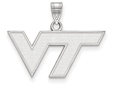 LogoArt SS002VTE Virginia Tech Small (1/2 Inch) Pendant (Sterling Silver)