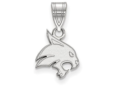 LogoArt SS002TST Texas State Small (1/2 Inch) Pendant (Sterling Sliver)
