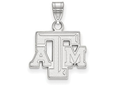 LogoArt SS002TAM Sterling Silver LogoArt Texas A&M University Small Pendant