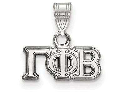Sororities SS002GPB Sterling Silver LogoArt Gamma Phi Beta Small Pend