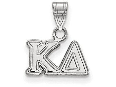 Sororities SS002KD Sterling Silver LogoArt Kappa Delta Small Pendant