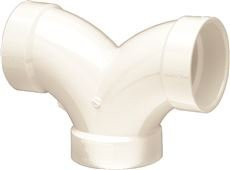 "Nibco" 48373 3" H x H x H, PVC DWV Double Elbow