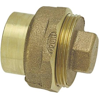 "Nibco" 8163 3" Fitting x Cleanout, Copper DWV Cleanout
