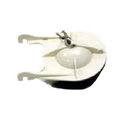 Duravit 1002350000 ; Caro, D-code, Duraplus, Happy D, Metro, Starck 2, Starck 3; Flapper 3" plastic one piece / two piece 1.6 gpf / 1.28 gpf single Flush; in White