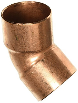 "Nibco" 6062 NIBCO 606 2 45 degree Fitting Elbow, Fitting x C Wrot, 2", Copper
