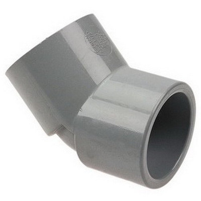 "Nibco" 51064 4" Socket x Socket x Socket, CPVC SCH80 Socket 45 Deg Elbow
