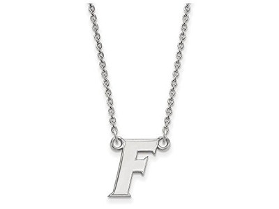 LogoArt SS065UFL-18 Florida Small (1/2 Inch) Pendant w/Necklace (Sterling Silver).