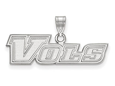 LogoArt SS068UTN Sterling Silver LogoArt University of Tennessee Small Pendant