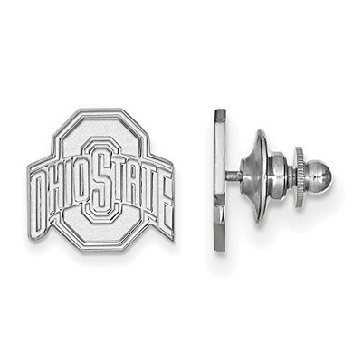 LogoArt SS011OSU Sterling Silver LogoArt Ohio State University Lapel Pin