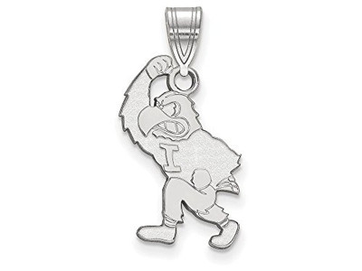 LogoArt SS077UIA Iowa Large (3/4 Inch) Pendant (Sterling Silver)