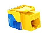ICC IC1078E5-YL Cat 5e EZ Modular Connector, Yellow.