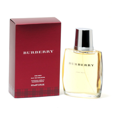 Burberry 20205992 CLASSIC MEN- EDT SPRAY 3.3 OZ