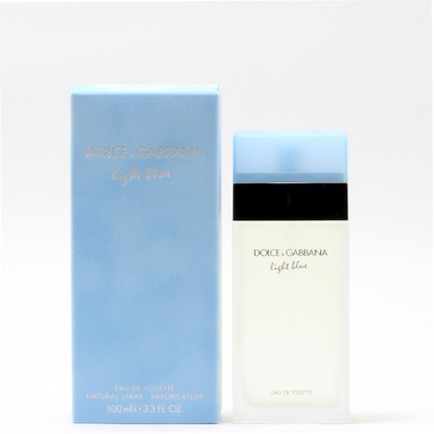 Dolce & Gabbana 10113990 Women's Light Blue Eau de Toilette Spray, 3.4 fl. oz.