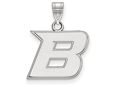 LogoArt SS005BOS Sterling Silver LogoArt Boise State University Small Pendant
