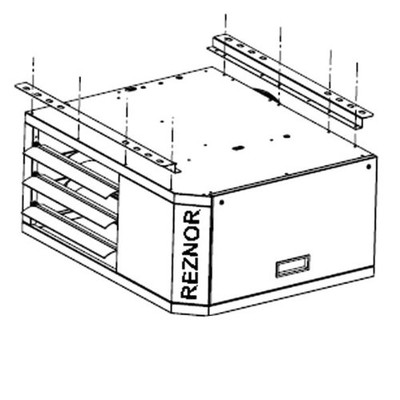 Reznor 138016 CK22 LOW CEILING HGR KIT UDAP/S 30-125
