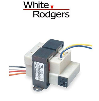 WHITE-RODGERS 14407 , Transformer, 75VA, 50/60 Hz 120/208/240V Pri, 24V Sec, Foot Mount, with Circuit Breaker