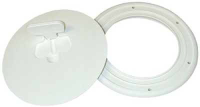 THMA QUICK REL DECK PLTE 8"PWHT T. H. MARINE DPCAM-8-2-DP