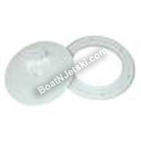 THMA QUICK REL DECK PLTE 6"PWHT T. H. MARINE DPCAM-6-2-DP