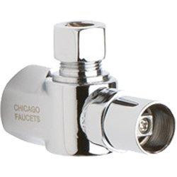 Chicago Faucets STB-11-00-AB Angle Stop Ball Valve with Loose Key Handle