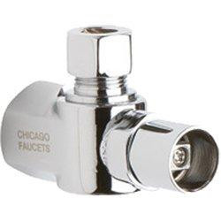 Chicago Faucets STB-21-00-AB Angle Stop Ball Valve with Loose Key Handle