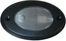 THMA OVAL COURTESY LIGHT, BLACK T. H. MARINE OCL-1K-DP